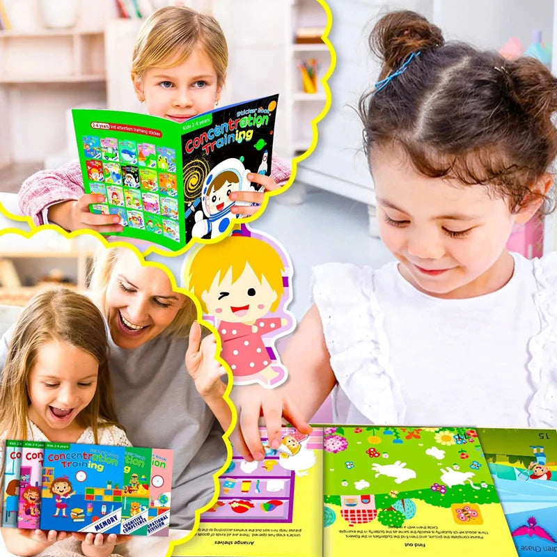 travel toy sticker book for quiet play
