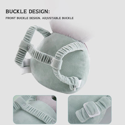 "pp cotton filled baby head pillow for learning to walk"