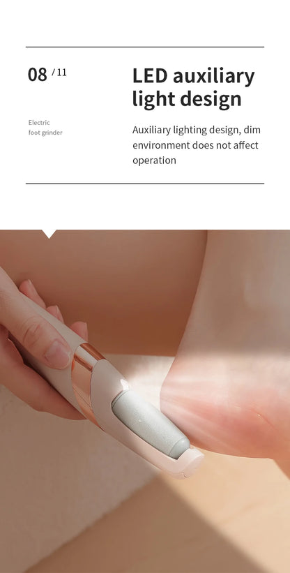 "Portable foot grinder pedicure machine pink"